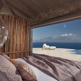 Akron Luxury Suites، فندق في Korithion