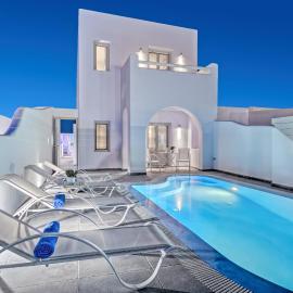 Santorini Blue Senses Villas, hotel i Mesariá