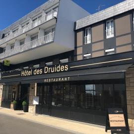 Hôtel des Druides、キブロンのホテル