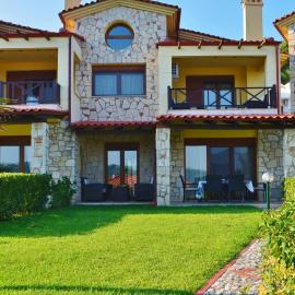 Villa Fourka on the beach