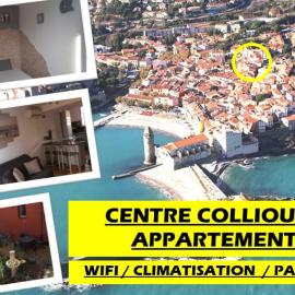 Appartement Centre COLLIOURE CLIM PATIO WIFI, hotel v destinácii Collioure