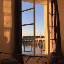 Les lumières de la Loire - CLIM- 6Pers - River view