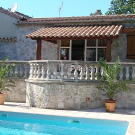 Gite Les Cigales, hotel Labeaume-ban