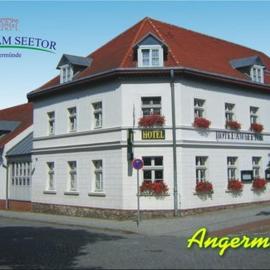 Hotel am Seetor, viešbutis mieste Angermiundė