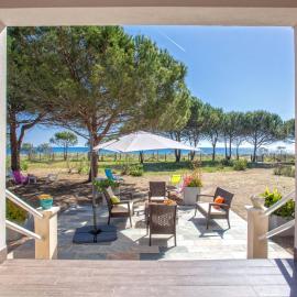MAISONS BORD DE MER- MARINE DE SORBO - Gîtes 3 épis, hotel en Folelli