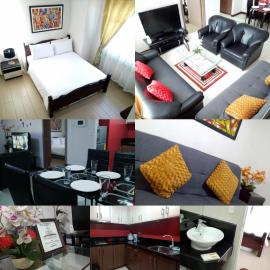 1BR and Studio Condo Unit @ 150 Newport near NAIA 3, хотел в Манила