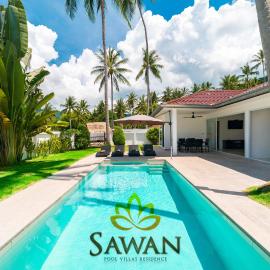SAWAN Residence Pool Villas, hotel v Lamai Beach