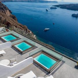 Kratiras View Luxury Suites, hotel en Fira