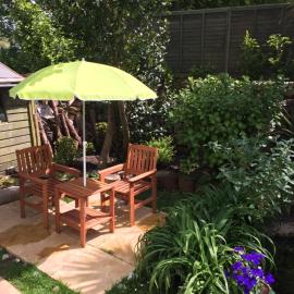 The garden apartment