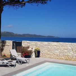 Appart Bleu Azur Adults only Piscine chauffée, hotell sihtkohas Saint-Florent