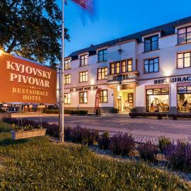 Kyjovský pivovar - hotel, restaurace, pivní lázně, hotel u gradu Kijov
