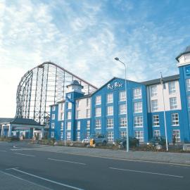 Viesnīca The Big Blue Hotel - Blackpool Pleasure Beach Blekpūlā