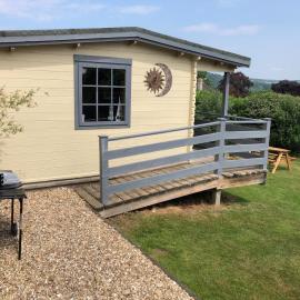 Morlais Log Cabin, hotel di Lyme Regis