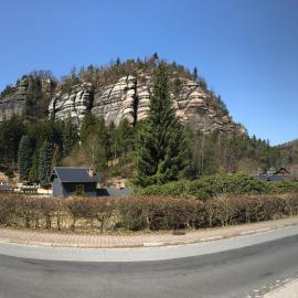쿠로르트 오이빈에 위치한 호텔 Hotel am Berg Oybin garni