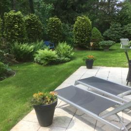 3 Zi FeWo im Grünen mit Terrasse und Garten gratis Therme oder 1 Zi Standart Apartment mit Balkon ohne Gartenblick