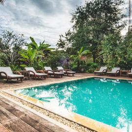 Terres Rouges Lodge, hotel Banlungban