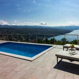 Villa vista sul Quarnero
