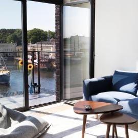 Apartamenty Port Ustka centrum nad wodą z miejscem garażowym