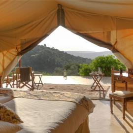 Viesnīca Entumoto Safari Camp - Masai Mara pilsētā Ololaimutiek