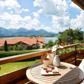 Füssen में, होटल Hotel Alpenglühn