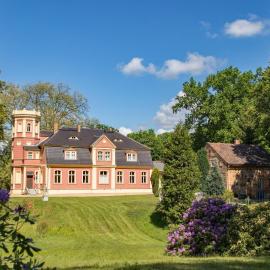 Ferienwohnung "Schloss Kromlau": Kromlau şehrinde bir otel