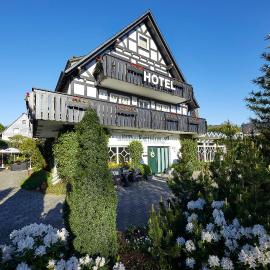 Engemann Kurve, hotel en Winterberg