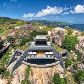 Six Senses Zil Pasyon, Seychelles、Felicitéのホテル