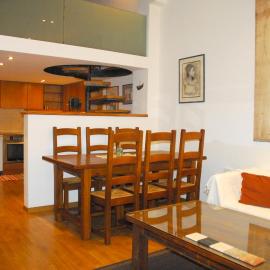 Modern loft with working space and private parking