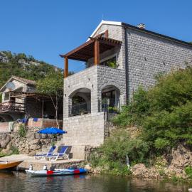"Paradise Lake House" at National Park Skadar Lake