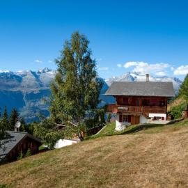 Chalet Saflischmannli auf der Alpe Rosswald