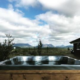 Hilltop Cabin Hekla - Golden Circle - Geysir - Mountain View