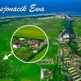 Pensjonacik Ewa、ダルウォボのホテル