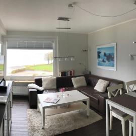 Meerblickappartement mit Ladesäule