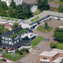 Telegraph House Motel, hotell i Baddeck