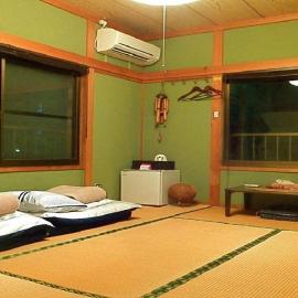 Private Twin Room - Aoshima Guesthouse Hooju - Vacation STAY 6392: Miyazaki şehrinde bir otel
