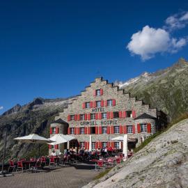 Grimsel Hospiz में, होटल Historisches Alpinhotel Grimsel Hospiz