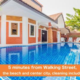 GARDEN VILLA - PATTAYA HOLIDAY HOUSE WALKING STREET 4 bedrooms