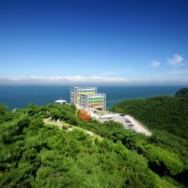 Haslla Art World Museum Hotel, hótel í Gangneung