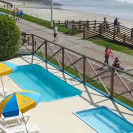 Residencial Vila do Sol, Apartamentos com pé na areia, hotel a Bombinhas