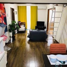 201Keiko's Home 大空間2LDKロフト付きfree parking: Kasugabaru şehrinde bir otel