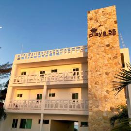 Playa 55 beach escape - adults only Guesthouse, hotel a Celestún