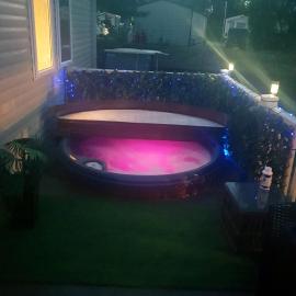 3 bedroom caravan with hot tub Tattershall lakes