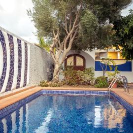 The Blue House in Maspalomas