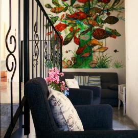 Estate under the Paintbrush, Artistic Garden Apartments on Vis