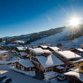 Golf & Skipension Krug, hotelli Haus im Ennstalissa