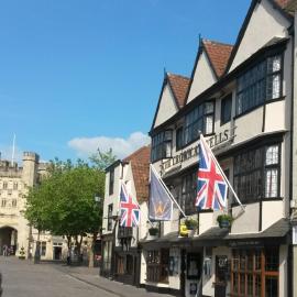 The Crown at Wells, Somerset, ξενοδοχείο στο Wells