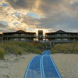 킬 데빌 힐스에 위치한 호텔 Outer Banks Beach Club