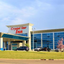 Crystal Star Inn Edmonton Airport with free shuttle to and from Airport, viešbutis mieste Ledukas