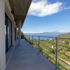 Villa luxe vue mer panoramique 3 suites 6 personnes Campomoro plage