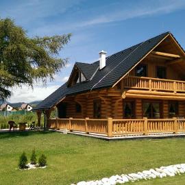 Rekreačný zrubový dom